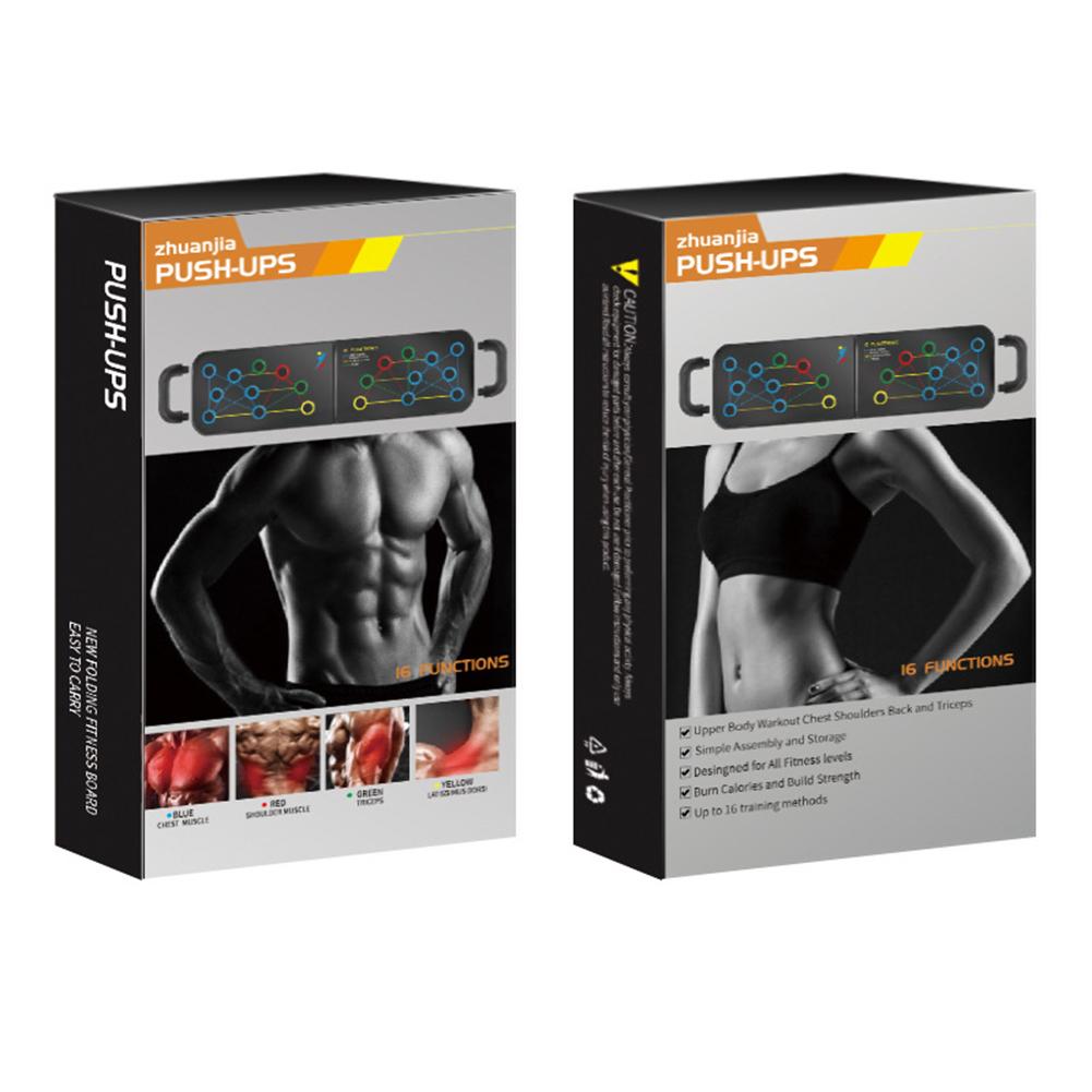 16-in-1 Foldable Push-Up Training Board