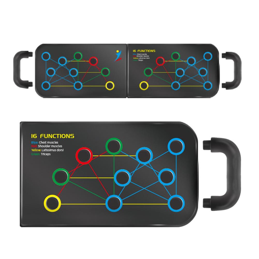 16-in-1 Foldable Push-Up Training Board